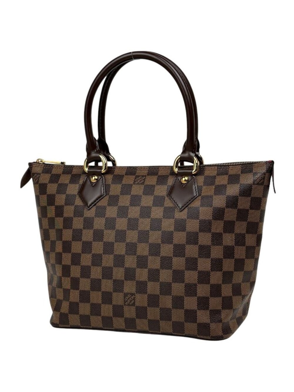 Louis Vuitton Saleya PM Tote Bag Damier Brown